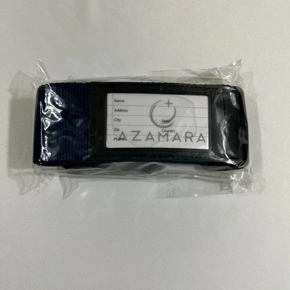 Azamara Cruises Luggage Strap Blue Adjustable Suitcase Belt Travel Accessory Tag